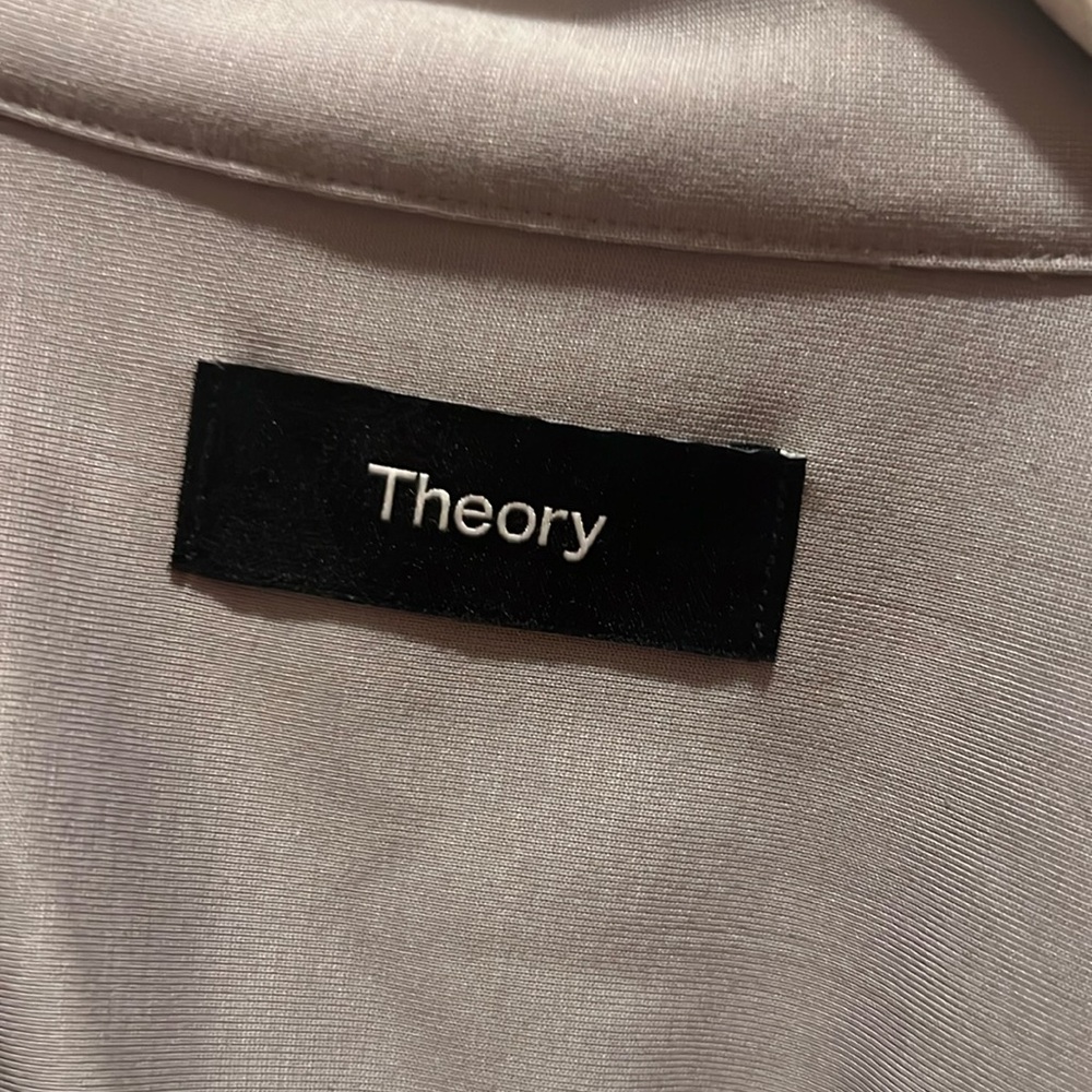 Silver/grey Theory Dress Shirt